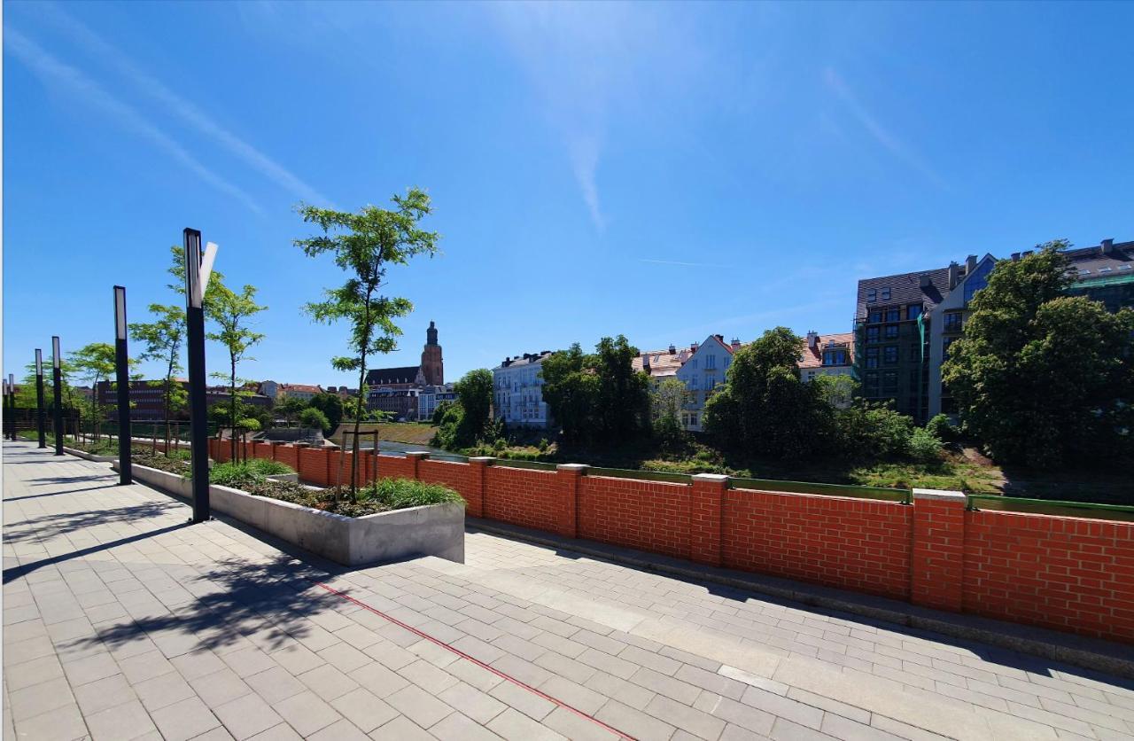 Apartment 24H With Free Garage And Ac Jagielly 5 วรอตซวาฟ ภายนอก รูปภาพ